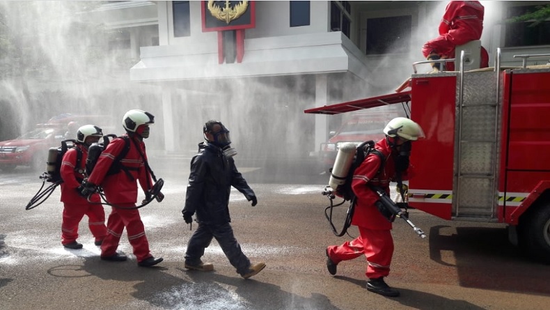 Kopassus Turun Tangan Cegah Penyebaran Corona