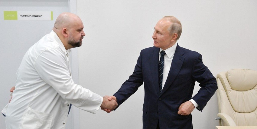 Dokter yang Bertemu Vladimir Putin Pekan Lalu Positif Corona