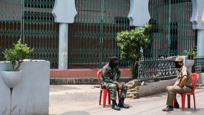 Ada Jemaah Positif Corona usai Rapid Test Kedua di Masjid Jami Kebun Jeruk