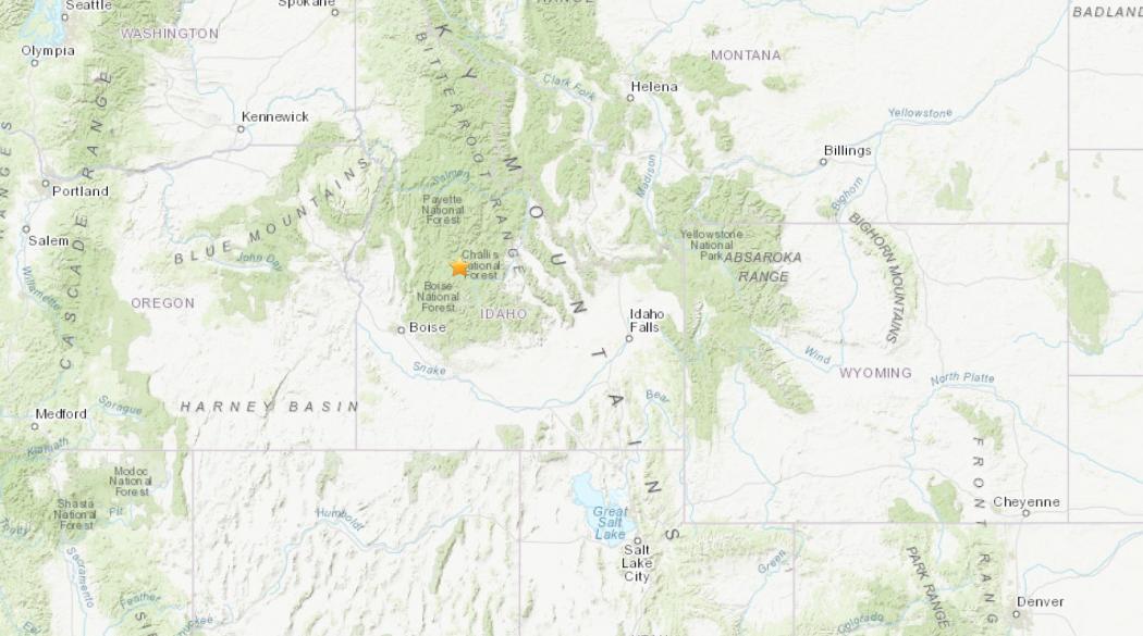 Gempa Bumi Bermagnitudo 6,5 Guncang Idaho AS