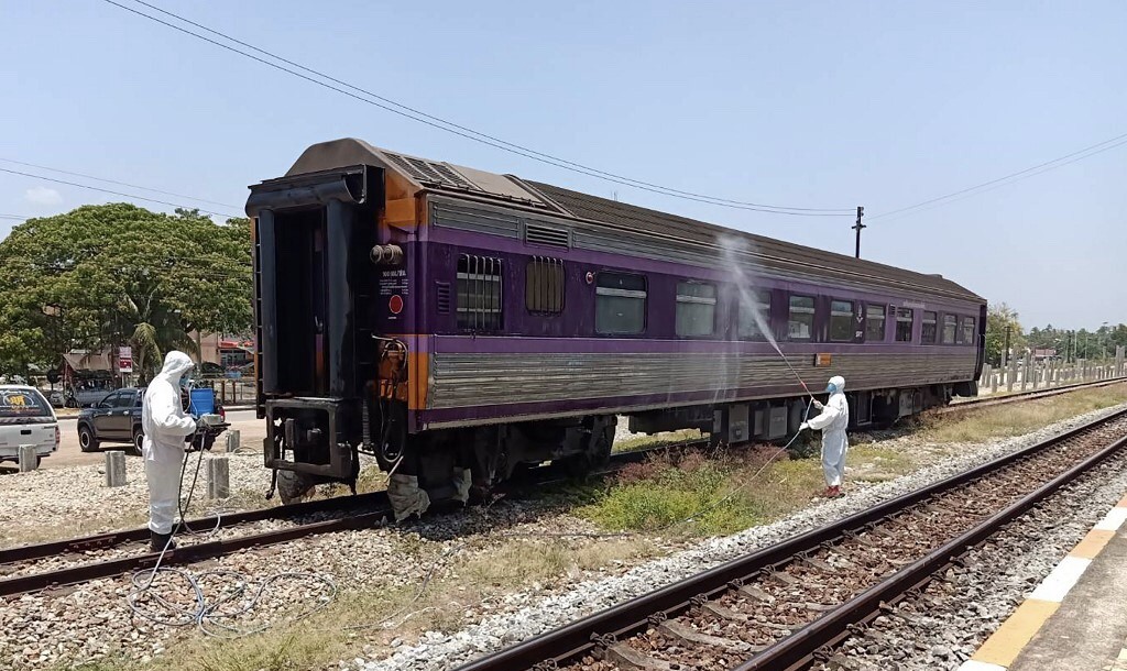 Pria Positif Virus Corona Meninggal di Kereta Api Thailand