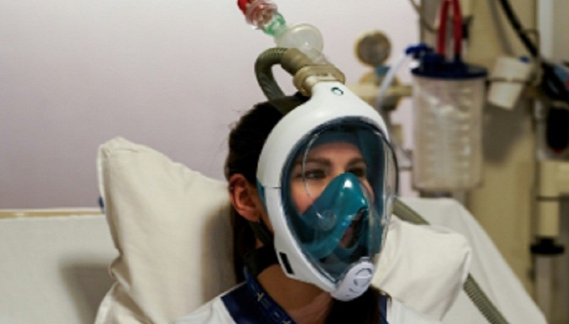 Engineer Ubah Masker Snorkeling Jadi Ventilator