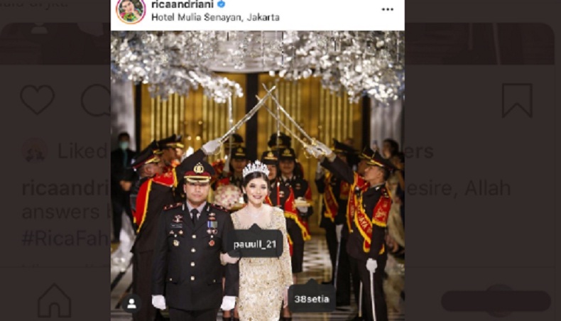 Kapolsek Kembangan Gelar Resepsi di Tengah Corona, Ini Kesaksian Tamu