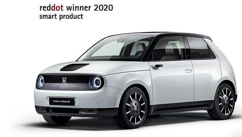 Bergaya Retro, Mobil Listrik Honda e Rebut Desain Terbaik