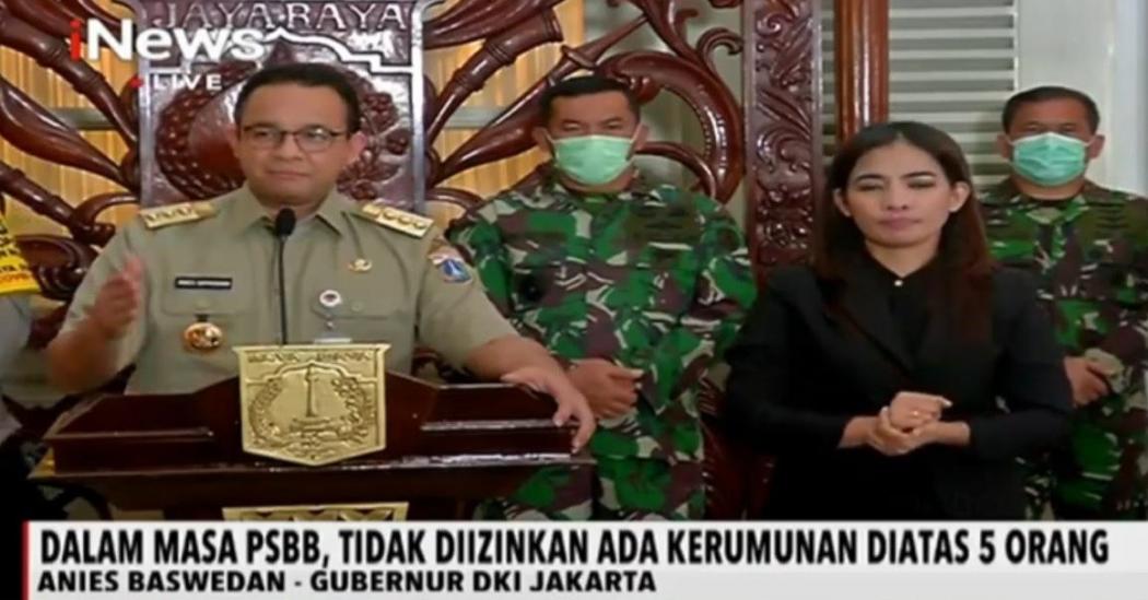 PSBB Berlaku 10 April, Anies Beri Syarat Nikah dan Khitan Bisa Digelar