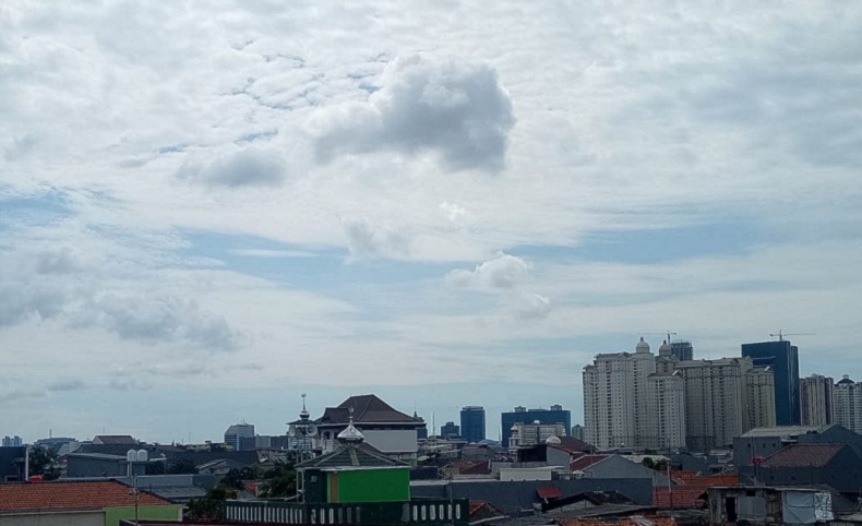 Prakiraan Cuaca di Jabodetabek, Waspada Hujan Siang Hari di Depok dan Bekasi