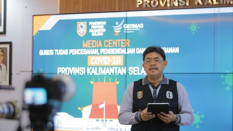 Total Kasus Corona di Kalsel 95 Orang, Begini Persebarannya