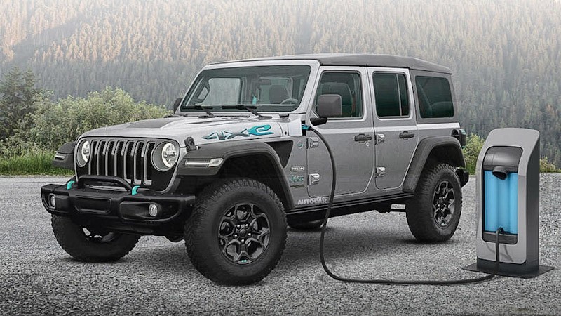 Jeep Siap Kenalkan Wrangler Rubicon Bermesin Listrik