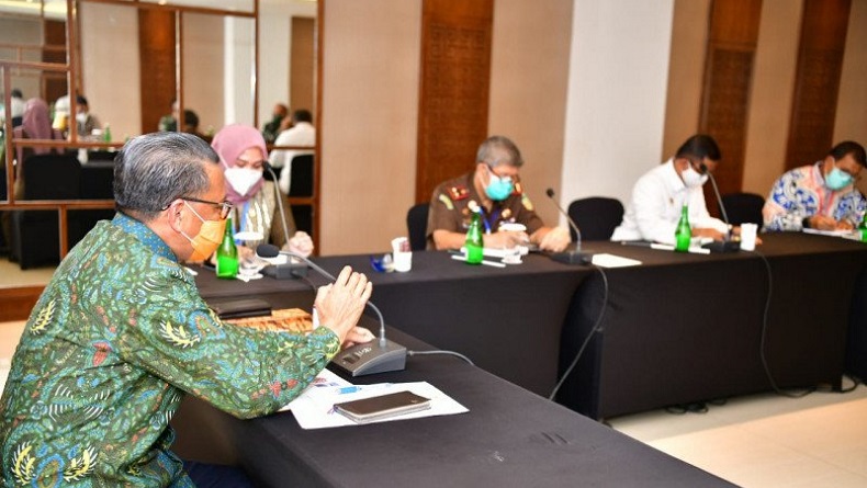 Bahas PSBB di Makassar, Begini Hasil Rapat Gubernur Nurdin Abdullah dan Forkopimda