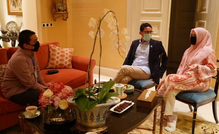 Riza Patria Temui Sandiaga Uno, Minta Ilmu Jadi Wagub DKI