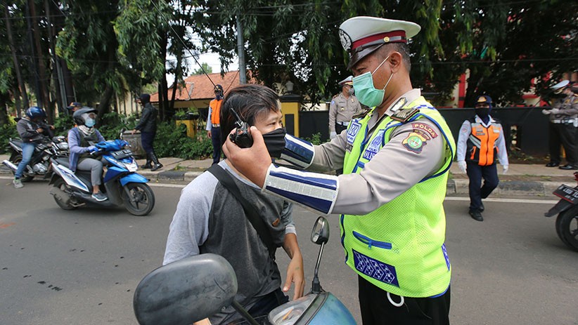 3 Pekan, 11.217 Pengendara di Jakarta Pusat Melanggar PSBB Corona