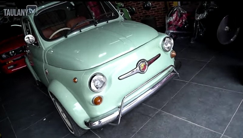 Mengupas Mobil Klasik Fiat 500 Andre Taulany, Lahir Setelah Perang Dunia II