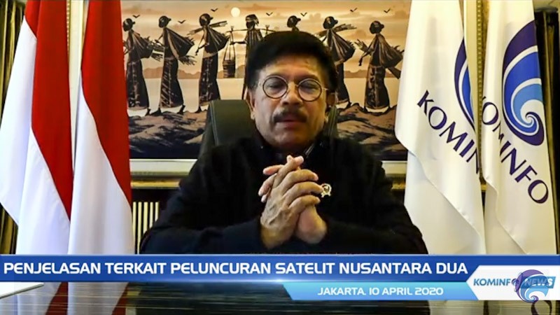 Satelit Nusantara Dua Gagal Meluncur, Kemenkominfo Jamin Layanan Broadcast Tak Terganggu