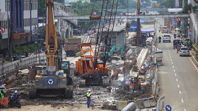 Proyek Underpass Senen Tinggal Pemasangan Pompa, Desember Uji Coba