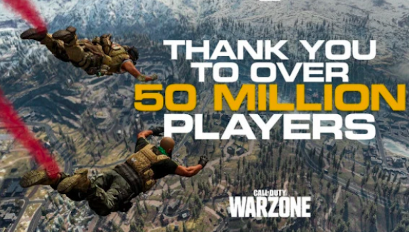 Call of Duty: Warzone Kantongi 50 Juta Pemain dalam Sebulan