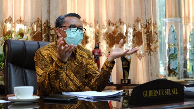 Disinggung Presiden Jokowi, Gubernur Nurdin Abdullah Minta Maros Ajukan PSBB