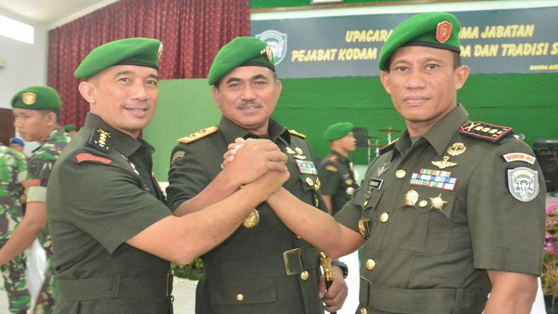 Mutasi TNI, Kolonel Nefra Firdaus Jabat Kadispenad