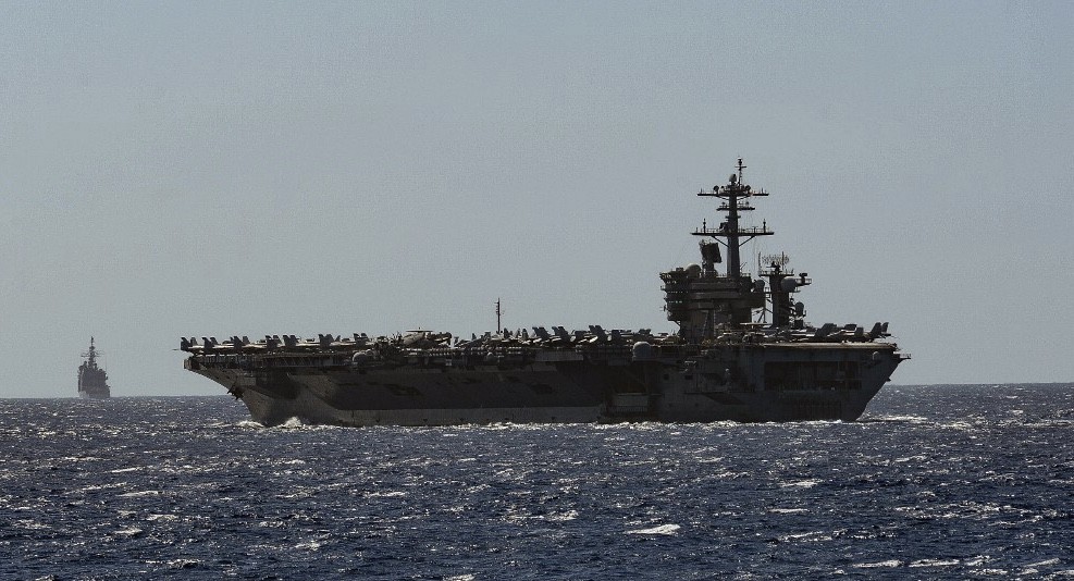 550 Kru Kapal Induk USS Theodore Roosevelt Positif Virus Corona