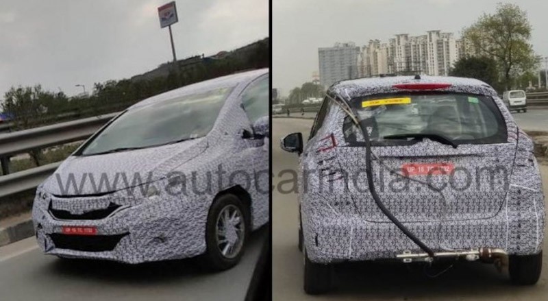 Honda Jazz Terbaru Tertangkap Kamera Mata-Mata sedang Diuji Jalan