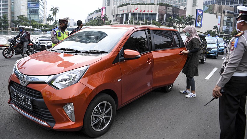 29.000 Pengguna Jalan Langgar PSBB Jabodetabek, Terbanyak Tak Pakai Masker