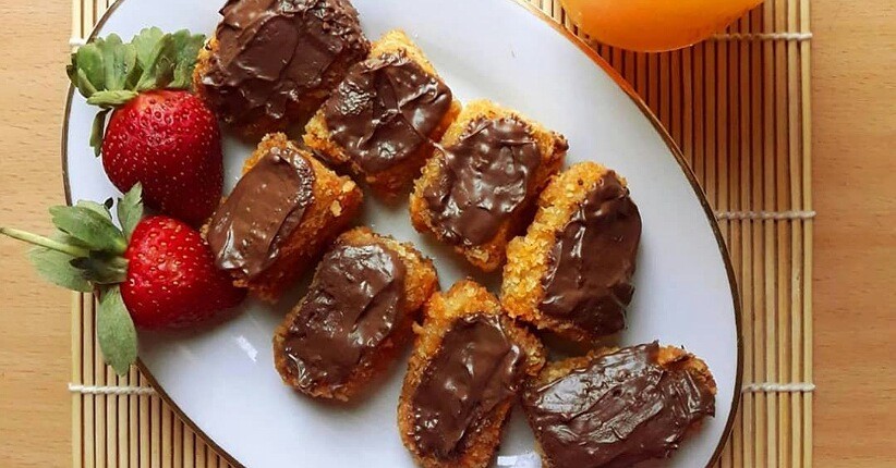 Ada Stok Pisang di Rumah, Enaknya Dibuat Nugget Krispi Cokelat