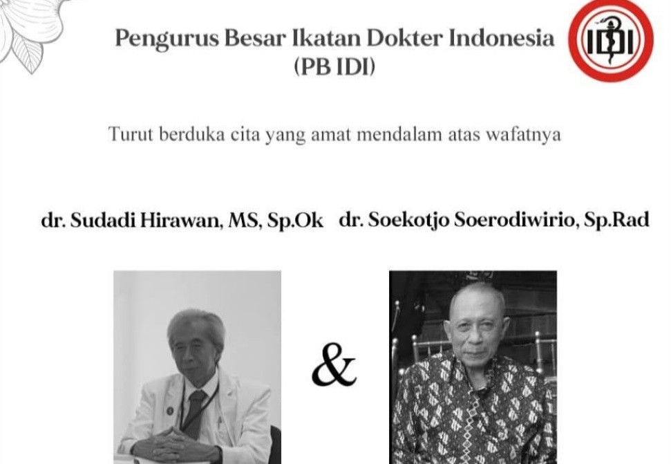 2 Dokter Perintis di Indonesia Meninggal Terinfeksi Corona, IDI: Total Sudah 22