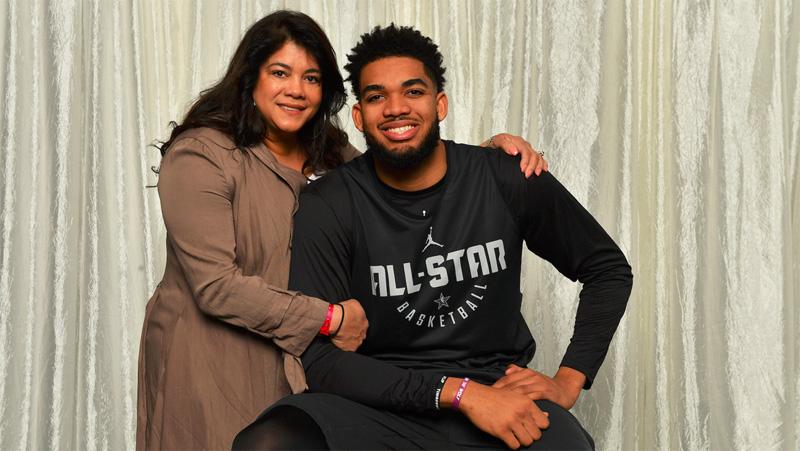 Ibunda Karl-Anthony Towns Meninggal Dunia karena Corona
