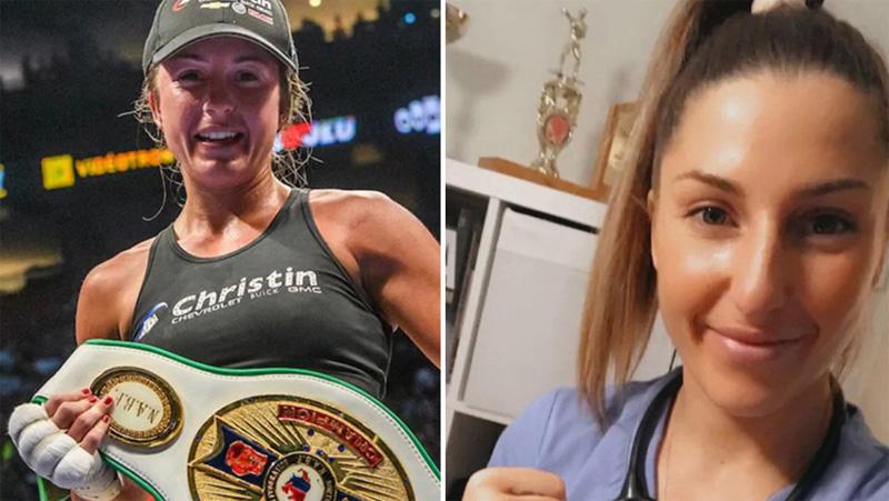 Kim Clavel, Petinju Cantik yang Rela Jadi Perawat untuk Lawan Corona