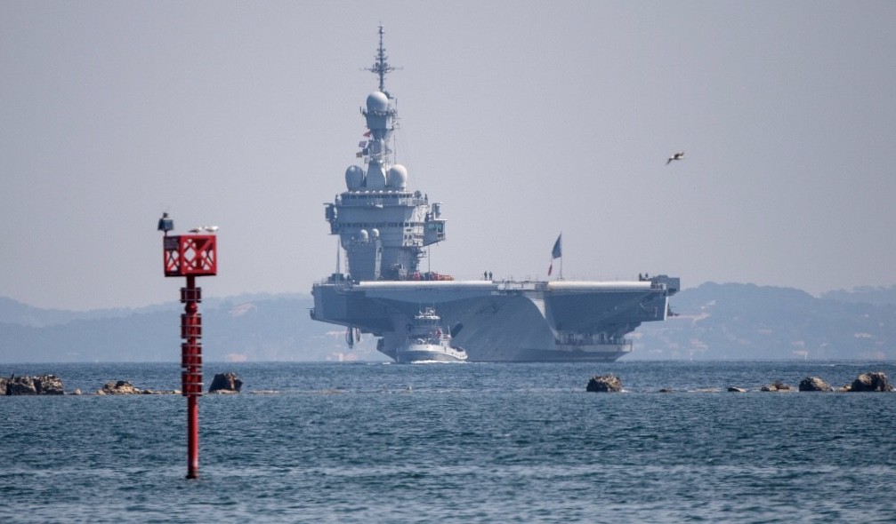 600-an Tentara Prancis Kru Kapal Induk Charles de Gaulle Terinfeksi Virus Corona