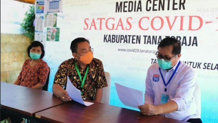 Wakil Bupati Tana Toraja Sembuh dari Virus Corona