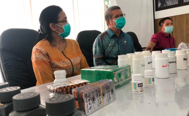 BBPOM Kalbar Temukan Bahan Kimia Obat Herbal yang Diklaim Mampu Sembuhkan Corona
