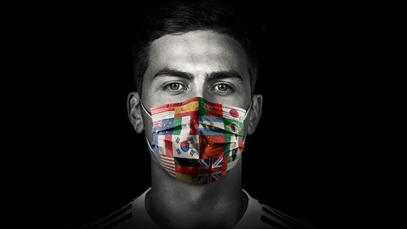 Berjuang Lawan Corona, Paulo Dybala Kampanyekan Penggunaan Masker