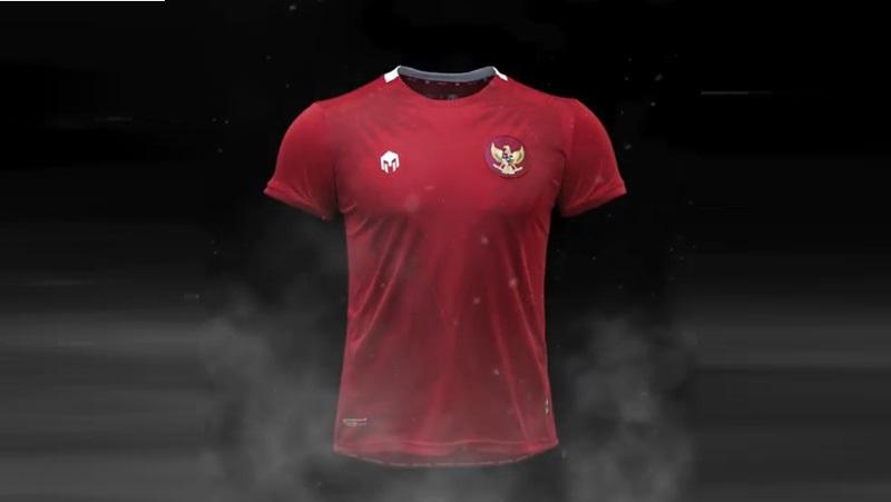 Jersey Terbaru Timnas Indonesia Resmi Diluncurkan