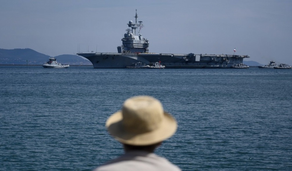 940 Tentara Prancis Kru Kapal Induk Charles de Gaulle Positif Virus Corona