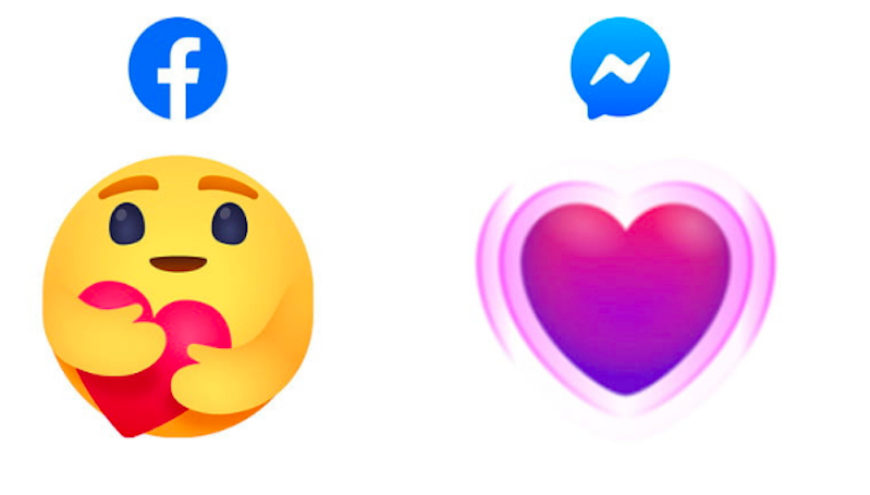 Pelukan Virtual Jadi Reaksi Terbaru di Facebook