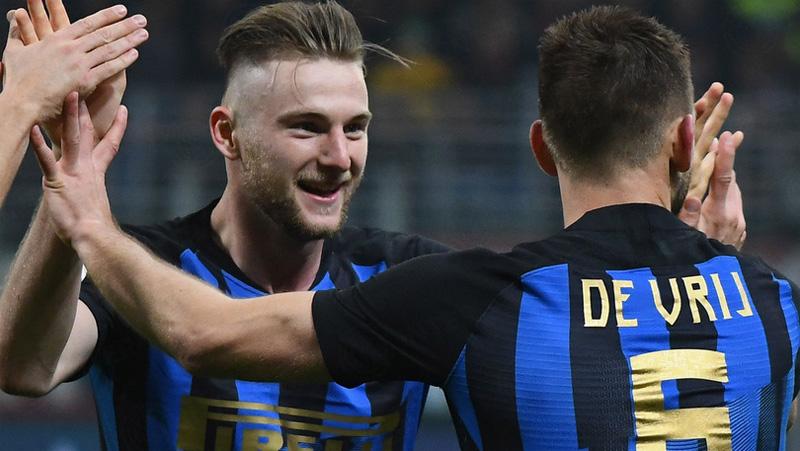 Inter Milan 'Lockdown' Milan Skriniar dan Stefan De Vrij