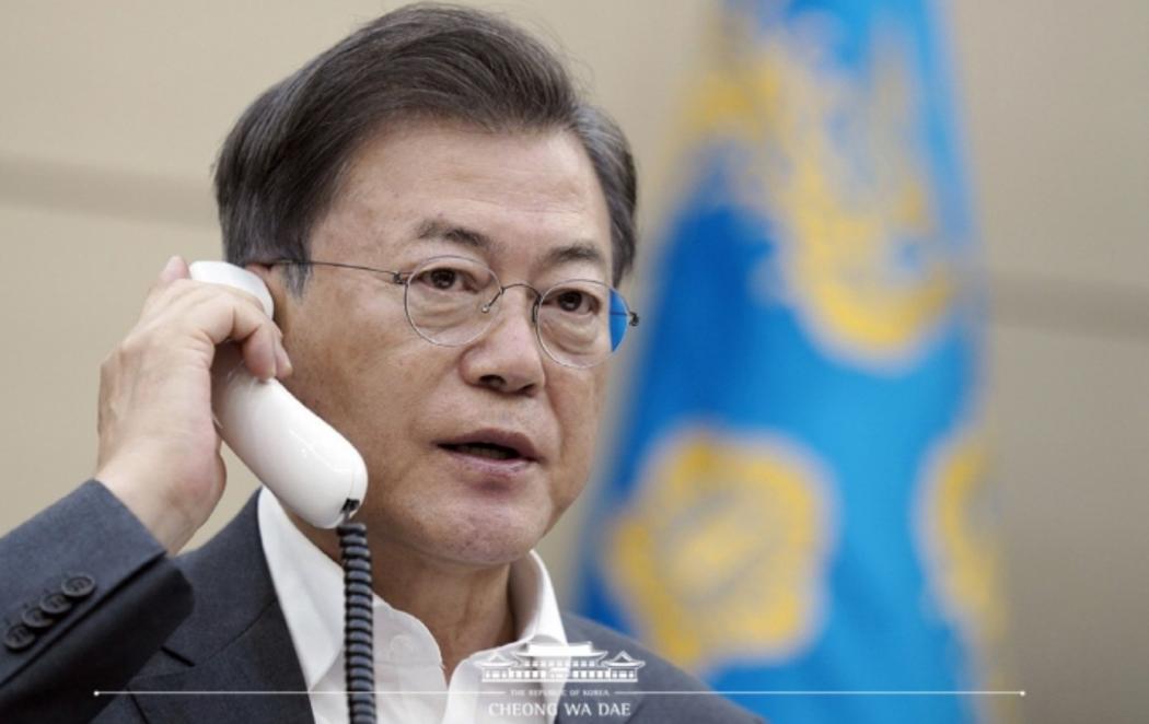 Lewat Telepon, Presiden Korsel Moon Jae In Berbagi Pengalaman ke Jokowi Atasi Wabah Corona