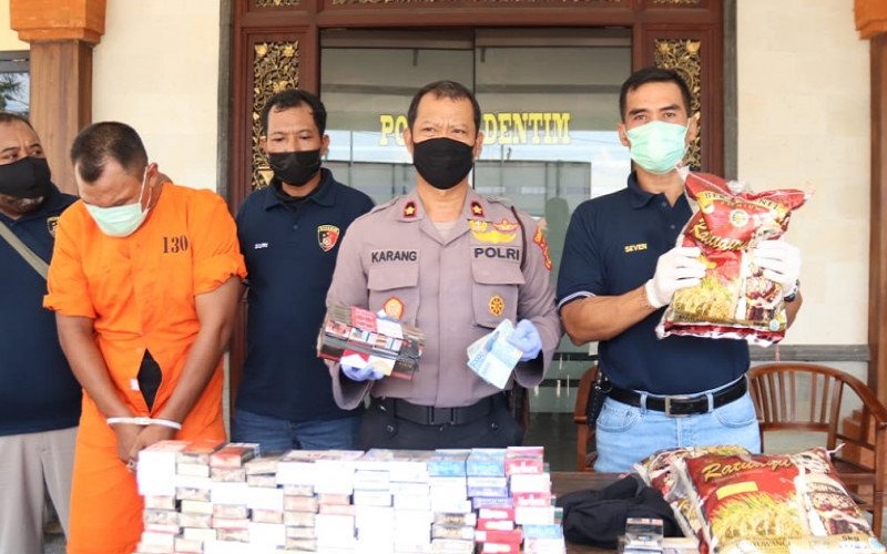 Mengaku Terdampak Covid-19, Mantan Penjaga Villa di Bali Bobol 3 Swalayan