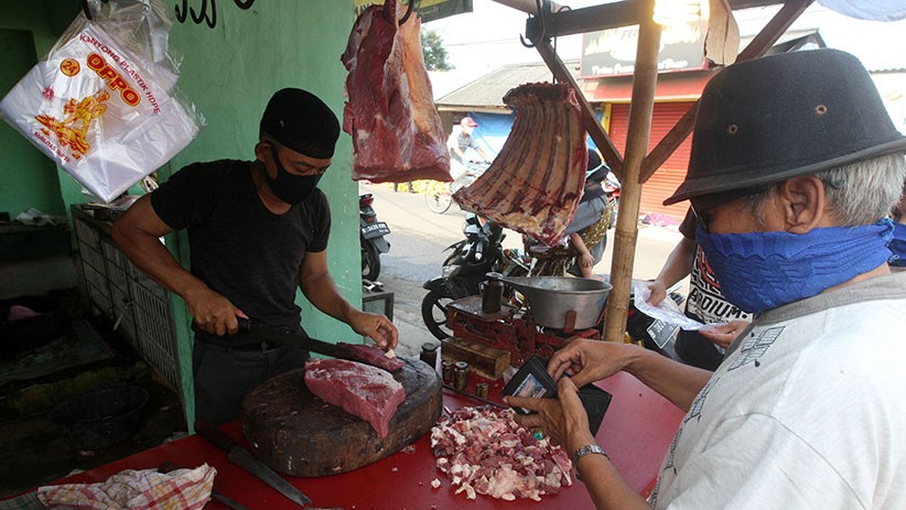 Harga Daging Sapi dan Ayam di Pasar Makassar Naik Rp10.000