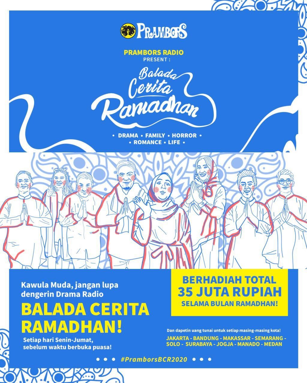 Prambors Balada Cerita Ramadan 2020, Teman Ngabuburit Selama Bulan Ramadan