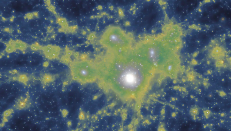 Ilmuwan Temukan Galaksi Purba Besar Terus Melahap yang Lebih Kecil