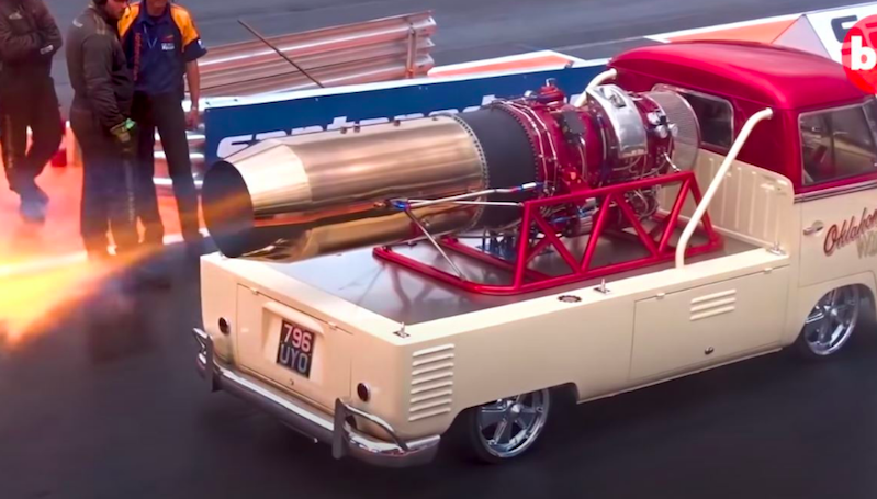 Dibekali Mesin Jet, Volkswagen Ini Mampu Melesat hingga 300 Mph