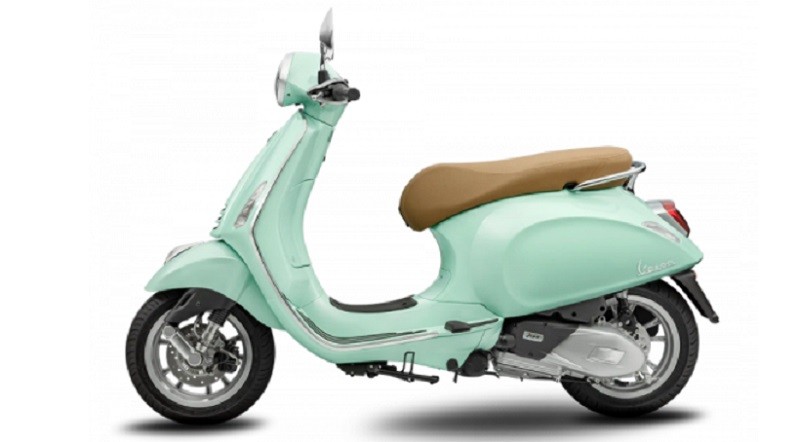 Terinspirasi Minuman, Piaggio Rilis Vespa Primavera Warna Hijau Mint