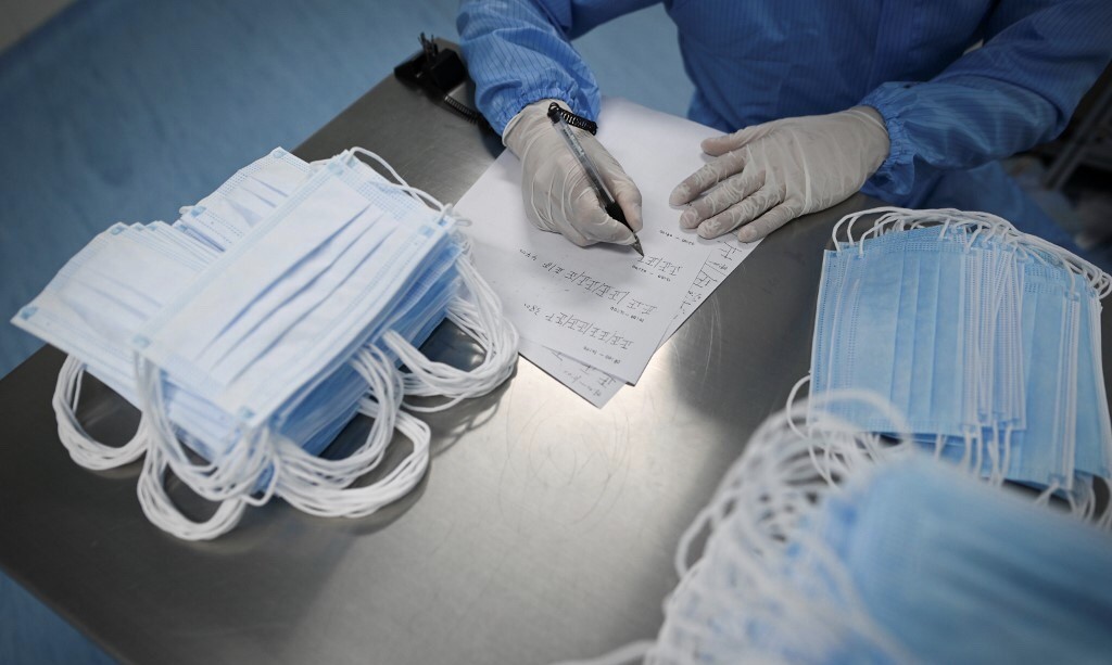 Otoritas China Sita 89 Juta Masker Berkualitas Rendah, Sebagian Akan Diekspor