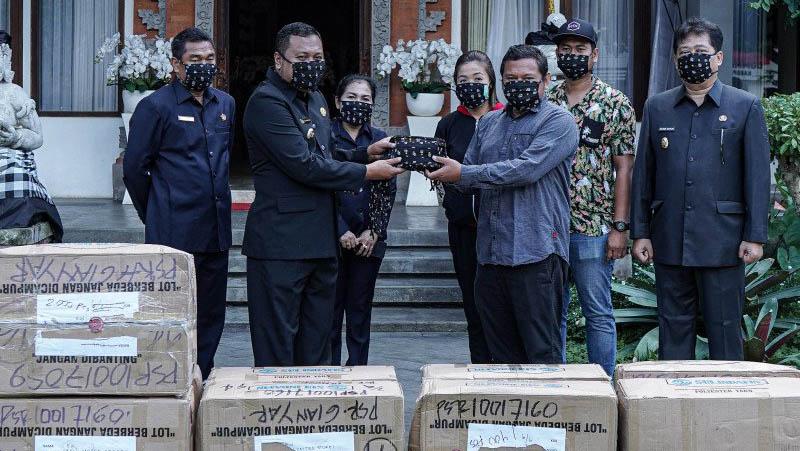 Perangi Covid-19, Bali United Sumbang 20 Ribu Masker untuk Masyarakat