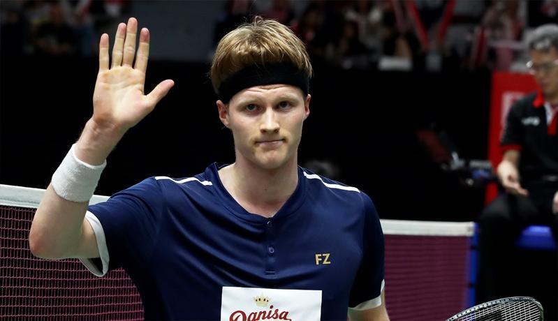 Anders Antonsen Unggah Pesan Berbahasa Indonesia Jelang Bentrok Wakil India, Begini Bunyinya