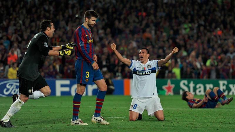 Tepat 1 Dekade Lalu, Inter Milan Singkirkan Barcelona dari Liga Champions