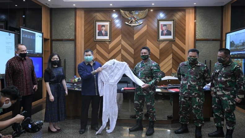 KSAD Andika Perkasa: Bantuan 30.000 APD dari MNC Peduli segera Didistribusikan ke RSAD