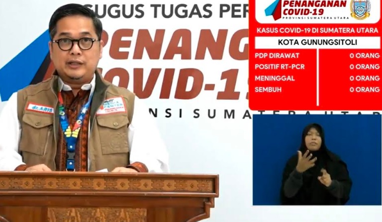 12 Daerah di Sumut Terpapar Corona, Masyarakat Diminta Kurangi Mobilitas