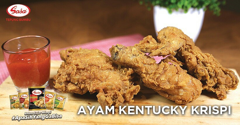 Resep Ayam Kentucky ala Sasa yang Gampang dan Lezat